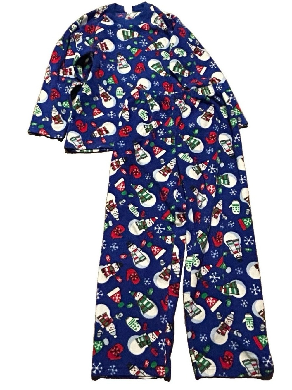Kids The Children’s Place Christmas Fleece Pajama Set Size 7/8
